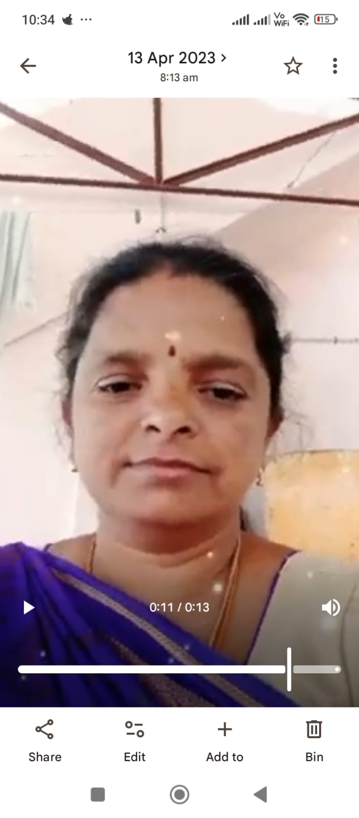Sheela velusamy